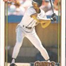 WILLIE McGEE 1991 Topps Traded #76T.  GIANTS