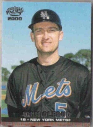 JOHN OLERUD 2000 Pacific #282.  METS