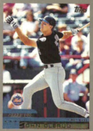 JOHN OLERUD 2000 Topps #80.  METS