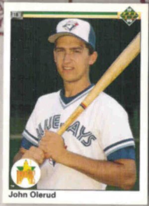 JOHN OLERUD 1990 Upper Deck #56.  JAYS