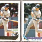 JOHN OLERUD 1993 Topps GOLD Insert w/ sister.  JAYS