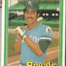 AMOS OTIS 1981 Donruss #104.  ROYALS