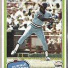 AL OLIVER 1981 Topps #70.  RANGERS