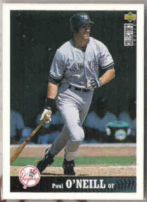 PAUL O'NEILL 1997 Upper Deck CC #12.  YANKEES
