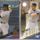PAUL O'NEILL (2) 1993 Leaf #379 w/ Twin Towers.  YANKEES