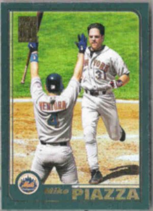 MIKE PIAZZA 2001 Topps #706.  METS