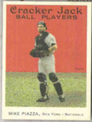 MIKE PIAZZA 2004 Topps Cracker Jack mini #70.  METS