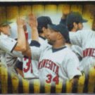 KIRBY PUCKETT 1996 Pinnacle Zenith #149.  TWINS