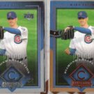 MARK PRIOR 2004 UD Diamond Coll. Silver Honors Ins. w/ sister.  CUBS