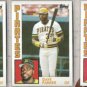 DAVE PARKER (3) 1984 Topps #775.  PIRATES
