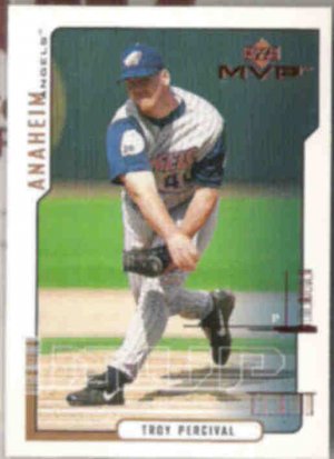 TROY PERCIVAL 2000 Upper Deck MVP #7.  ANGELS