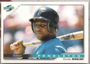 TERRY PENDLETON 1996 Score #49.  MARLINS