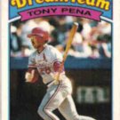 TONY PENA 1989 Topps KMart Dream Team #30.  CARDS
