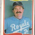 DAN QUISENBERRY 1985 Fleer LE #25 of 44.  ROYALS