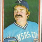 DAN QUISENBERRY 1981 Topps #493.  ROYALS