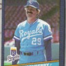 DAN QUISENBERRY 1986 Leaf #208.  ROYALS