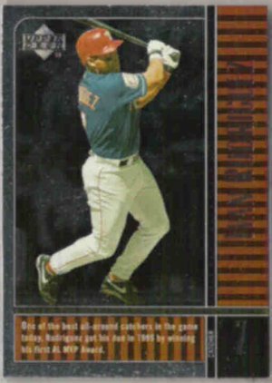 IVAN RODRIGUEZ 2000 Upper Deck Legends #70.  RANGERS