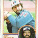 JEFF REARDON 1983 Topps #290.  EXPOS