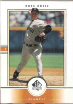 RUSS ORTIZ 2000 Upper Deck SP #67.  GIANTS
