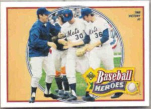 NOLAN RYAN 1990 UD Heroes Insert #10.  METS