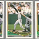 HAROLD REYNOLDS (2) 1994 Topps Gold #355 w/ sister.  ORIOLES