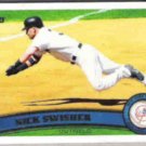 NICK SWISHER 2011 Topps #279.  YANKEES