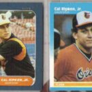 CAL RIPKEN 1986 + 1987 Fleer minis.  ORIOLES