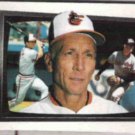 CAL RIPKEN SR. 1989 Bowman Big #260 w/ Cal + Bill.  ORIOLES