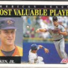CAL RIPKEN 1991 Score MVP #788.  ORIOLES