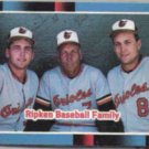 CAL RIPKEN SR. 1988 Donruss Ripken Family #625.  ORIOLES