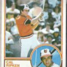 CAL RIPKEN 1983 Topps #163.  ORIOLES