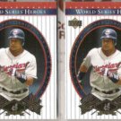 MANNY RAMIREZ 2002 UD World Series Heroes #40.  INDIANS