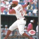 DEION SANDERS 1998 Pacific #272.  REDS