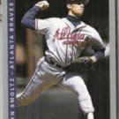 JOHN SMOLTZ 1993 Fleer #14.  BRAVES