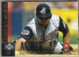 TIM SALMON 1998 Upper Deck #290.  ANGELS