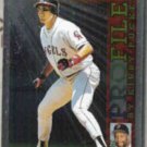 TIM SALMON 1996 Topps Puckett Profiles Insert #AL20.  ANGELS