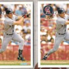 TIM SALMON (2) 1994 Fleer #69.  ANGELS
