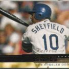 GARY SHEFFIELD 2000 Upper Deck Gold Reserve Ins.  DODGERS