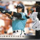 GARY SHEFFIELD 1997 Pinnacle Xpress #80.  MARLINS