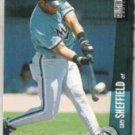 GARY SHEFFIELD 1996 Upper Deck CC #560.  MARLINS