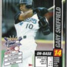 GARY SHEFFIELD 2002 MLB Showdown #102.  MARLINS
