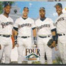 GARY SHEFFIELD 1993 UD 4-Corners w/ Gwynn #474.  PADRES