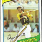 OZZIE SMITH 1980 Topps #393.  PADRES