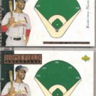 OZZIE SMITH 1994 UD Electric Diamond Insert w/ sister.  CARDS