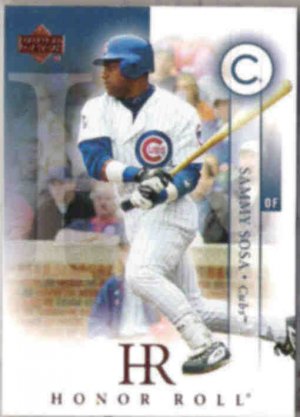SAMMY SOSA 2003 Upper Deck Honor Roll #27.  CUBS