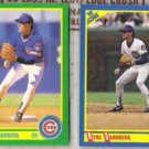 RYNE SANDBERG 1991 Score #90 + Highlights #561.  CUBS