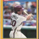 MIKE SCHMIDT 1988 Score Highlights #657.  PHILLIES