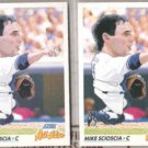 MIKE SCIOSCIA (2) 1991 Score All Star #782.  DODGERS