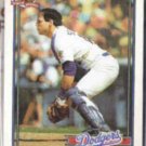 MIKE SCIOSCIA 1991 Topps #305.  DODGERS