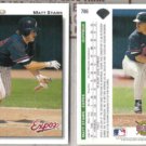 MATT STAIRS (2) 1992 Upper Deck #786.  EXPOS